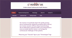 Desktop Screenshot of cardiograde.com